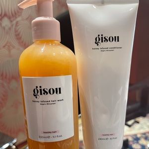 Gisou shampoo and conditioner